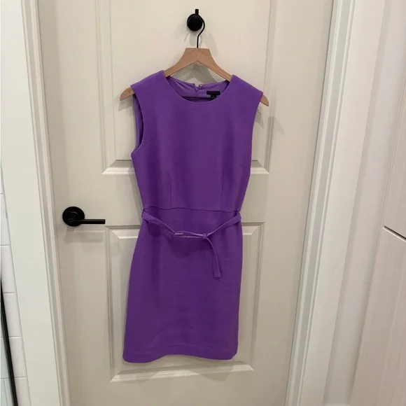 Ann Taylor Vibrant Purple Mini Dress - Picture 3 of 7